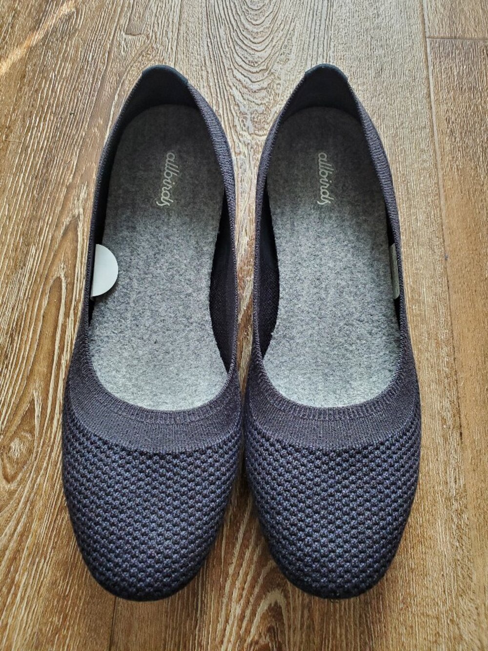 Women's Allbirds Tree Breezer Rugged Navy Ballet Flats Size 10.5